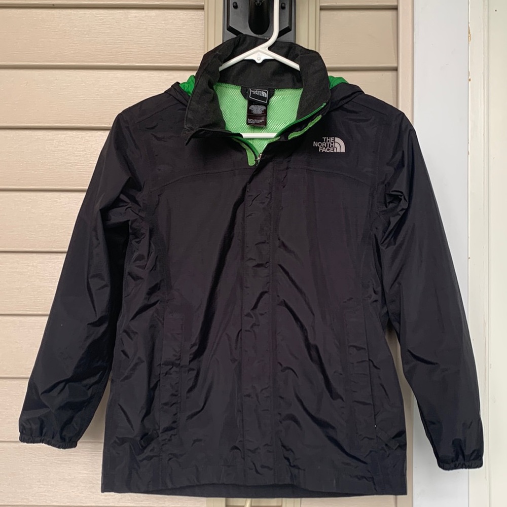 The North Face HyVent Windbreaker Rain Jacket Boys Size Medium 10/12